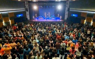 Con dos funciones a sala completa Gabriel Rolón visitó Tunuyán