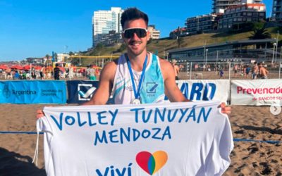 Bautista Amieva se corona campeón de la 4ta fecha del Circuito argentino de Beach Volley 2024