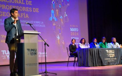 Tunuyán fue sede del Encuentro Nacional de Profesores de Geografía y de la Tercera Jornada Provincial sobre la enseñanza de las ciencias sociales