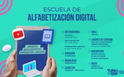 Tunuyán incorpora la Escuela de Alfabetización Digital a su oferta educativa gratuita