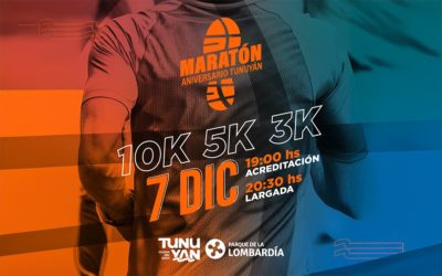 Todo listo para la «MARATÓN ANIVERSARIO TUNUYÁN»