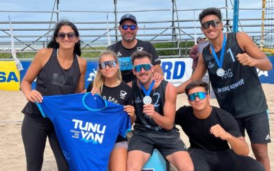 Beach Vóley: destacada participación de los tunuyaninos en el primer torneo internacional del año