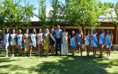 Presentación de las candidatas a Vendimia Departamental y Festival Nacional de la Tonada