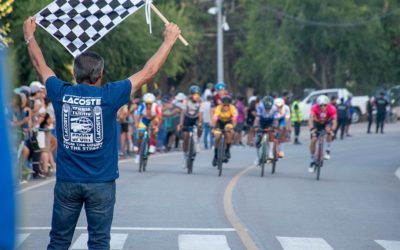 El Manzano Histórico fue el escenario elegido para el cierre de la Tercera etapa de la Vuelta de Mendoza